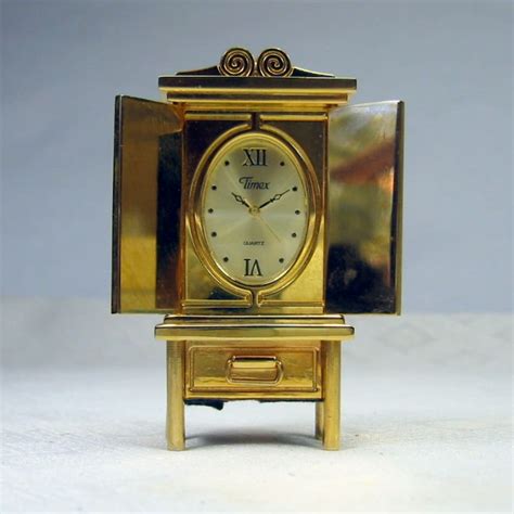 Vintage Miniature Timex Clock