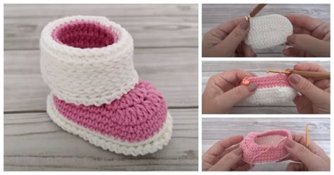 Simple Free Crochet Baby Booties For Beginners Crochet Kingdom