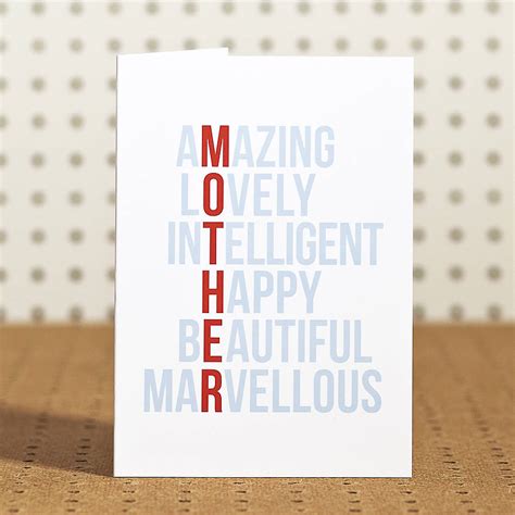 Amazing Mothers Day Card By Doodlelove