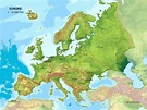 Topographic Map Europe | Oppidan Library