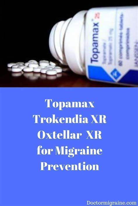 Approved For Prevention Of Both Migraine And Epilepsy Topamax Topiramate Is Given 2x A Day