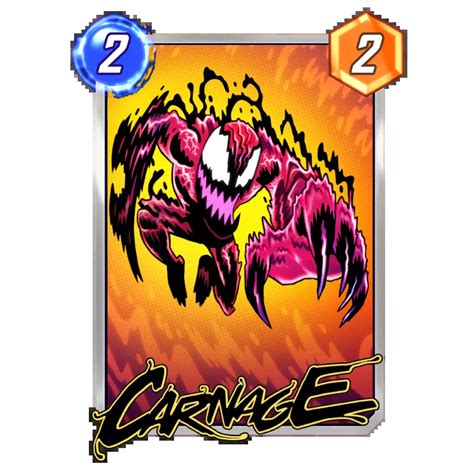 Carnage Dan Hipp Marvel Snap Card Variant Marvel Snap Zone