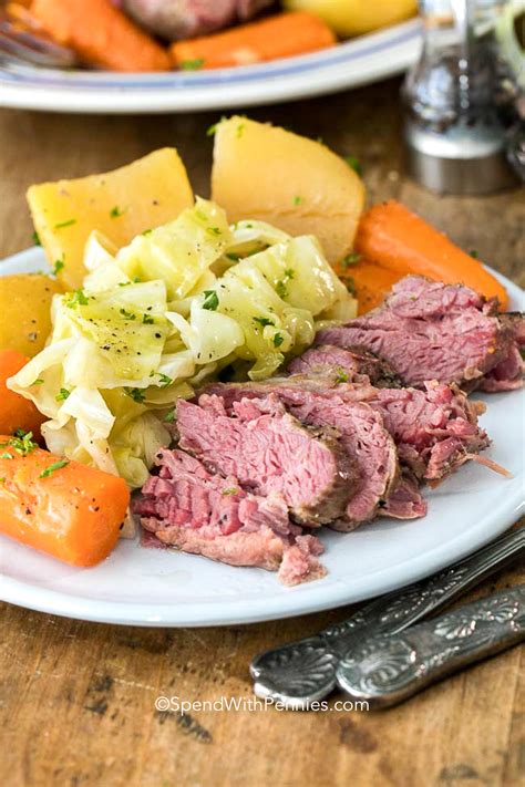 corned beef and cabbage gradual cooker recipe tasty made simple