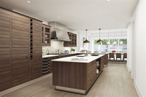 In addition, rustic white kitchen cabinets also work best in small kitchen spaces as they create an illusion of a. 53 High-End Contemporary Kitchen Designs (With Natural ...