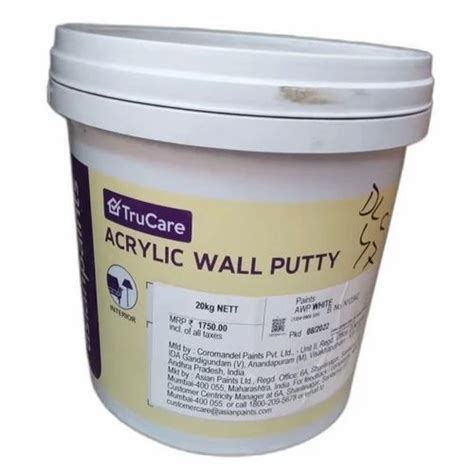 Asian Paints Trucare Acrylic Wall Putty 20kg At Best Price In Varanasi