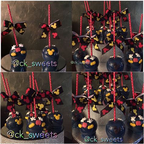 Mickey Mouse Candy Apples Candy Apples Gourmet Candy Apples Mickey
