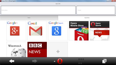 Thanks to this, you can use them much more easily and quickly. J2ME Emulator: Opera Mini for PC v8.0 Official English