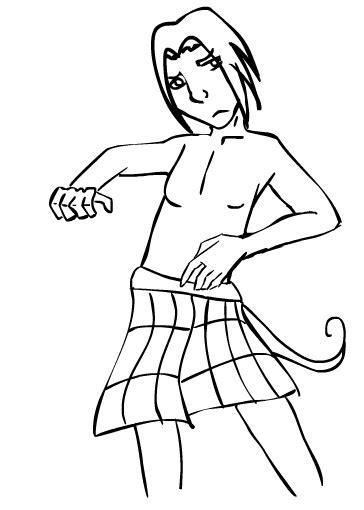 Kilt Drawing At Getdrawings Free Download