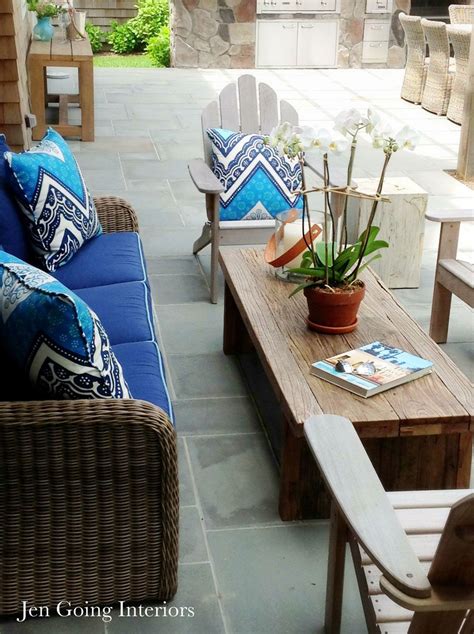 Outdoor Spaces Patio Trina Turk Fabric Jen Going Interiors Outdoor