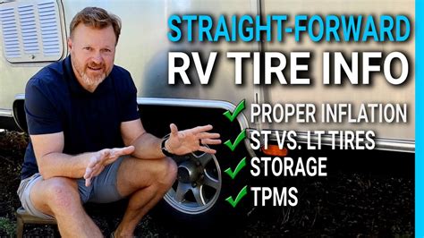 Towable RV Tires Proper Inflation ST Vs LT Tips YouTube