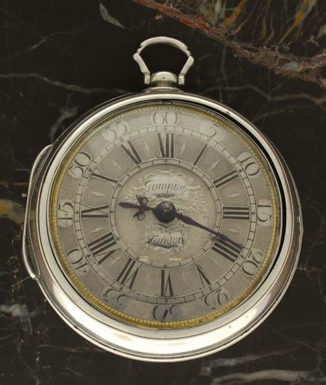 Thomas Tompion Silver Pair Cased Verge Pocket Watch Ca 1710 Artsy