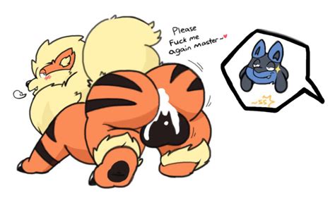 Rule 34 After Orgasm After Sex All Fours Anthro Arcanine Ass Balls