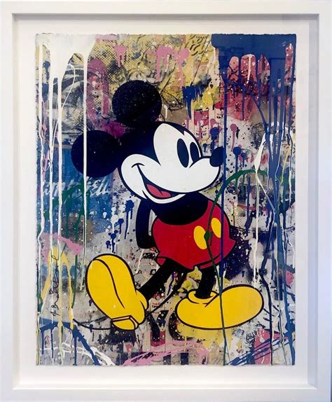 Mr Brainwash Mickey Mixed Media For Sale At 1stdibs Pop Art