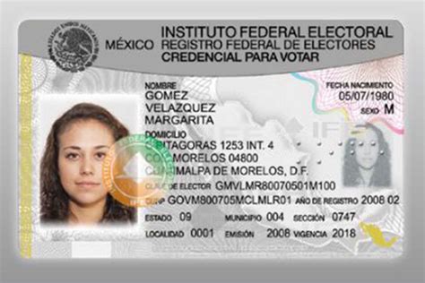 Nueva Credencial Para Votar En Mxico Poblaneras En Lnea The Best Porn Website
