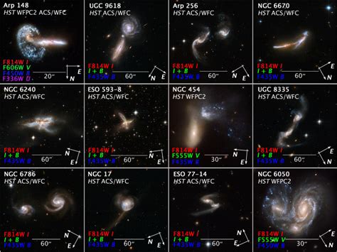 Hubble Interacting Galaxy Ngc 6050
