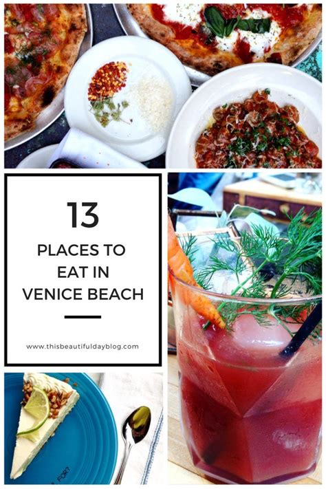 Restaurants Venice Beach California | Venice beach california, Venice