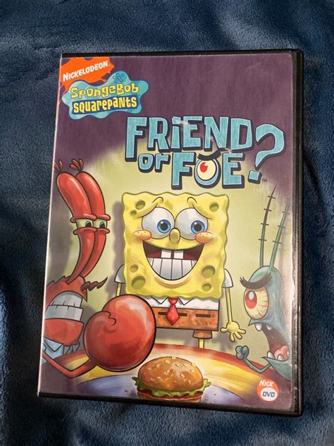 Spongebob Squarepants Friend Or Foe Dvd 2007 97368508446 Ebay