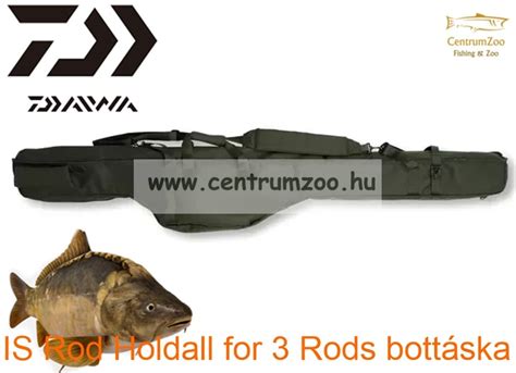 Daiwa Is Rod Holdall For 3 Rods 10Ft Bottáska 3Botos 300Cm E