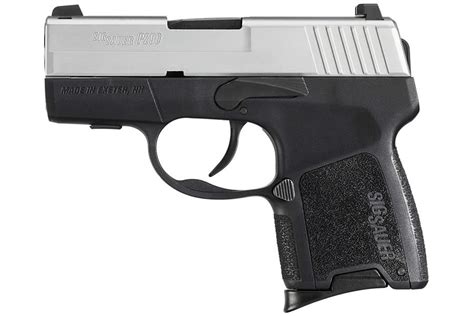 Sig Sauer P Two Tone Mm Centerfire Pistol With Night Sights LE Sportsman S Outdoor