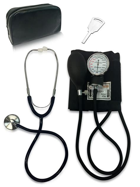 Primacare Ds 9197 Bk Manual Professional Blood Pressure Kit Black With