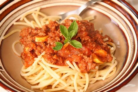 Recette Spaghetti à La Bolognaise Simple Et Délicieuse