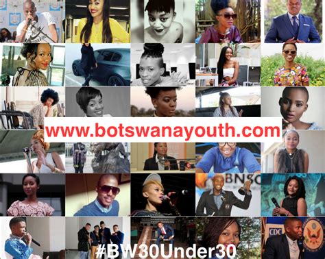 botswana s top 30 under 30 inspirational youth in 2016 botswana youth magazine