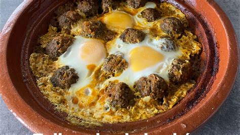 Tajine viande hachée aux œufs -