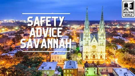 Safety Tips For Savannah Georgia YouTube