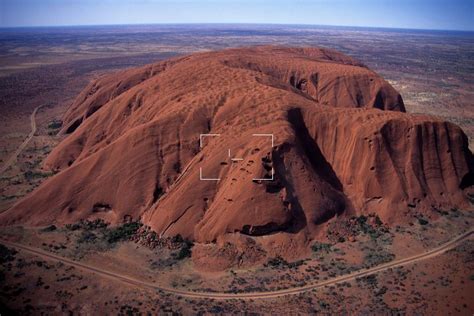 Australia Northern Territory Aerial Photo Of Uluru Ayers Rock