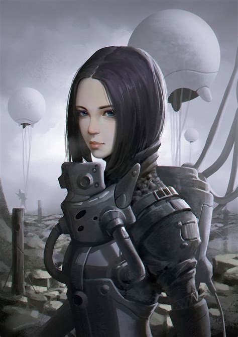 1254660294 On Drawcrowd Character Art Cyberpunk Art Sci Fi