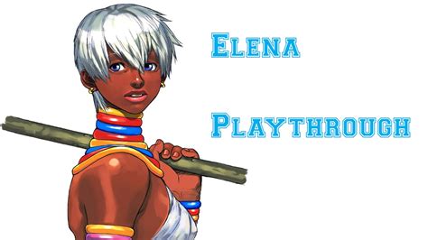 Elena Street Fighter Telegraph