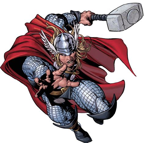 Download Character Profile Series Thor Marvel Super Heroes Clipart