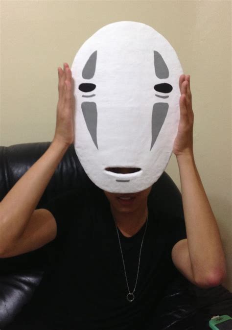 But i don't want to make the teen titans version where the eyes are blocked, i just want a simple mask that covers the middle of. Part 1: No Face Mask Tutorial (Spirited Away) | Mask ...