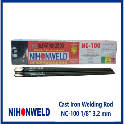 Nihonweld Cast Iron Welding Rod Nc Mm Shopee Philippines