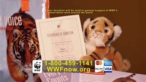 World Wildlife Fund Tv Spot Tiger Adoption Ispottv