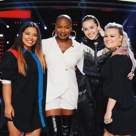 The Voice Playoffs Wrap As Miley Cyrus Sends Brooke Simpson Janice Freeman And Ashland Craft