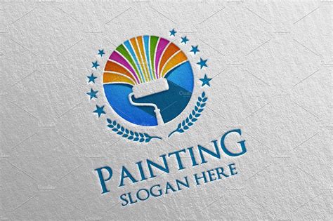 Home Painting Vector Logo Design 14 Ad Sponsored Vectoraislogan