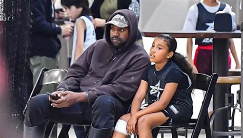 Kanye West Takes Daughter North To Shopping After Finalizing Kim