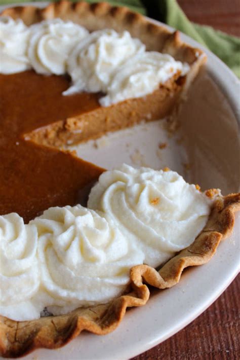 Pumpkin Pie Made With Sweetened Condensed Milk Cooking With Carlee