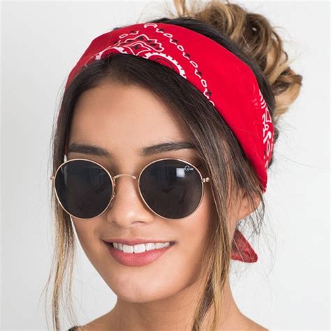 Korea Fashion 2019 Women Hair Accessories Linen Bandana