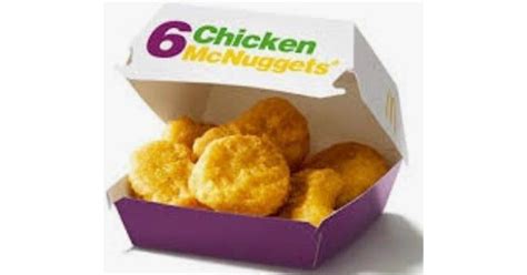 Free 6 Piece Chicken Mcnuggets Mcdonalds Today Only 1219 With Any
