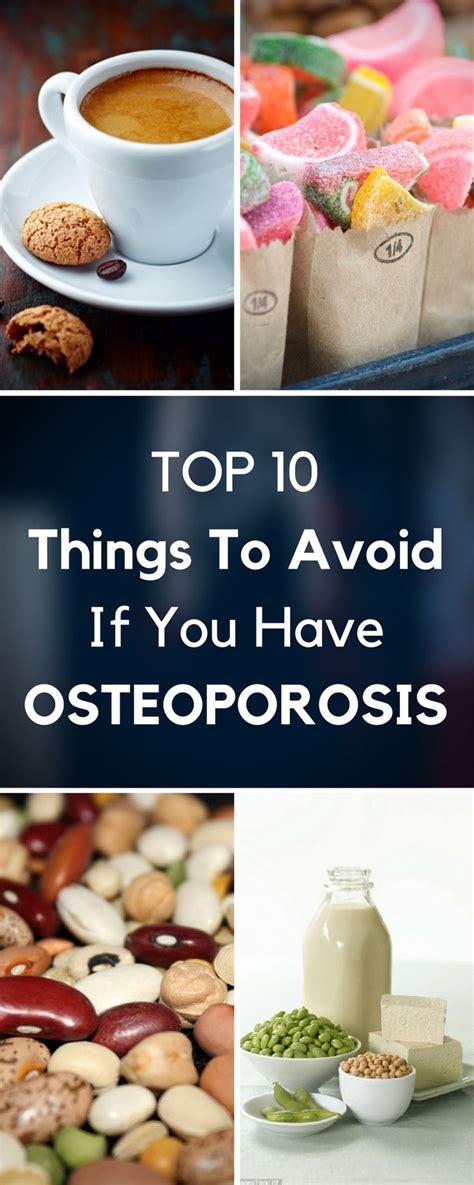 You can help prevent osteoporosis by leading a bone healthy lifestyle at all stages of life. TOP 10 Things To Avoid If You Have Osteoporosis
