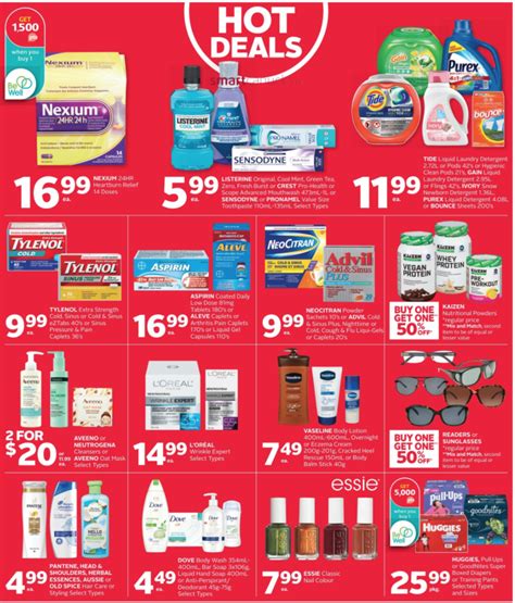 Rexall Canada Flyers Offers Redeem 25000 Points And Get 7500 Back In