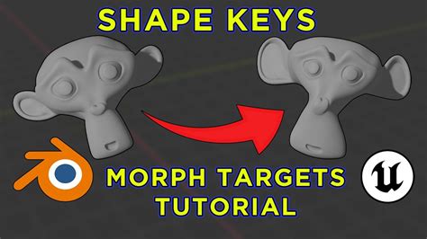 Blender To Unreal Shape Keys And Morph Targets Ue4ue5 Tutorial Youtube