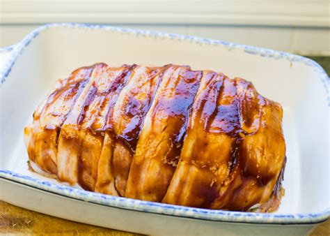 Any special reason for blending the chicken with the turkey? BBQ Bacon Meatloaf - Joy In Every Season