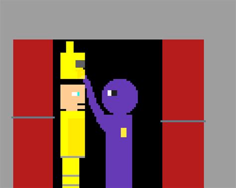 Purple Guy Pixel Art