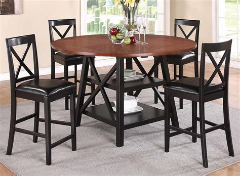 Indoor use only some assembly required color: Coaster Austin Counter Height Dining Set - Rustic Oak ...