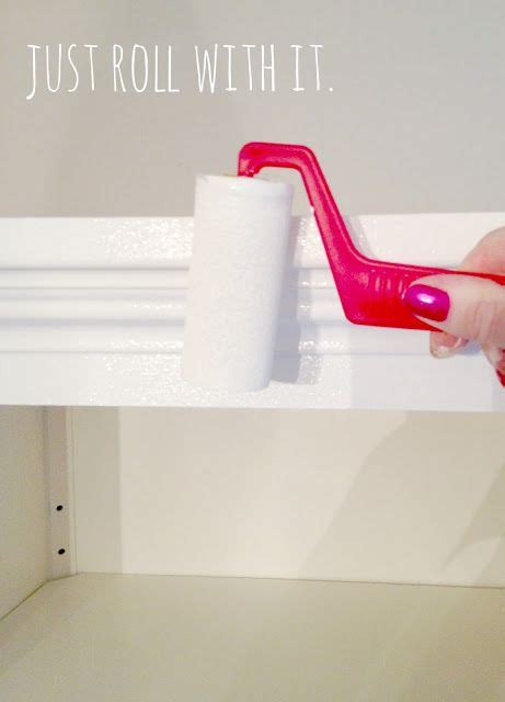 Roll the largest expanses and in long consistent strokes follow the direction of the item, i.e. 10 steps to paint your kitchen cabinets the easy way - an ...