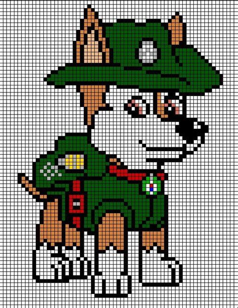 Pixel Pat Patrouille Paw Patrol Marshall S Badge Pixel Art Lego Art