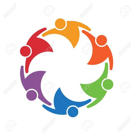 team-work-people-group-of-6-in-a-circle-concept-of-union-people-logo,-people-illustration